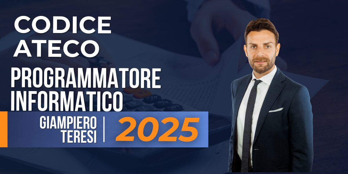 Nuovo Codice ATECO Programmatore Informatico