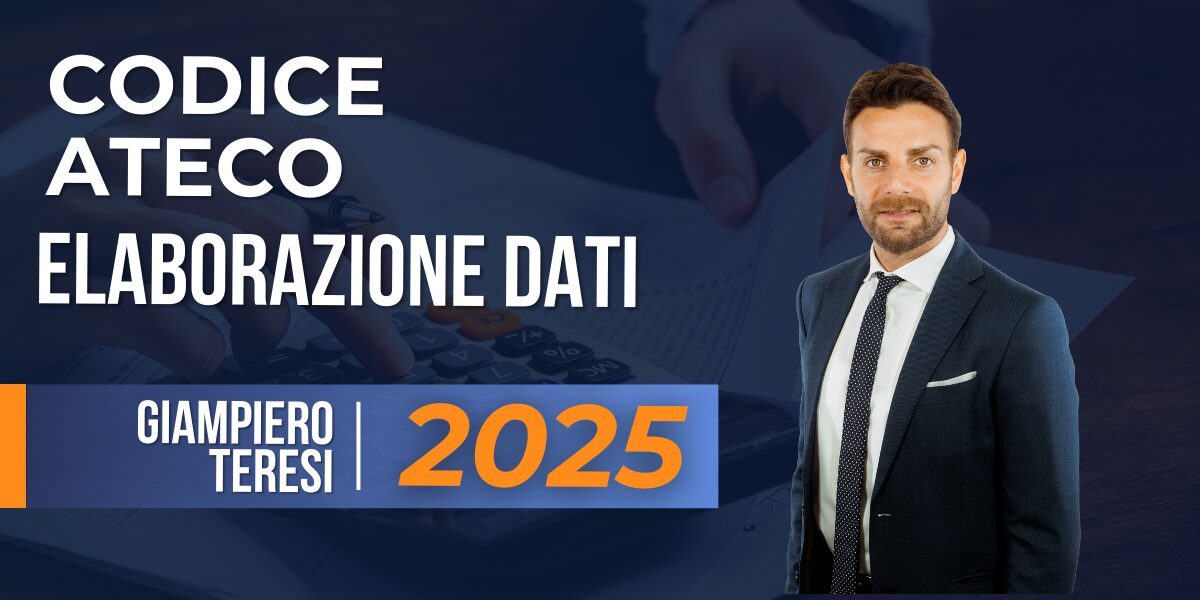 Nuovo Codice ATECO per Elaborazione Dati