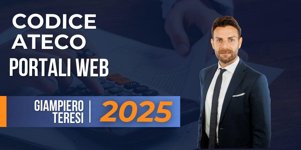 Nuovo Codice ATECO per Portali Web